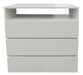 Dielfe Modern Dresser with 3 Drawers – 15mm Melamine Construction 2