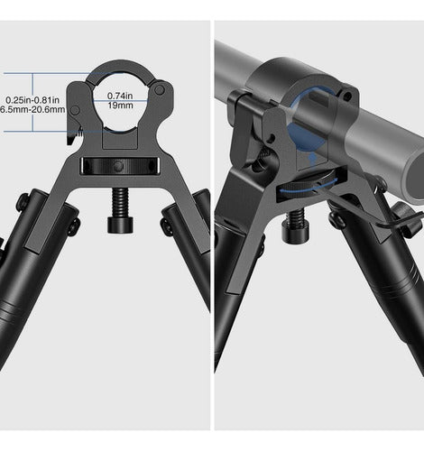 Bipode Fox B 6-9 Extensible Aluminio 1