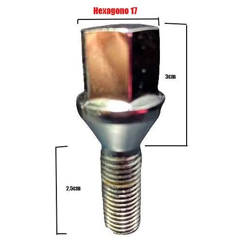 JCS El Guardián Wheel Bolts for Chevrolet Corsa Astra Vectra 12x1.5 1