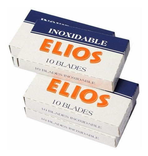 Elios Double Edge Razor Blades 10-Pack Barber Shop 1