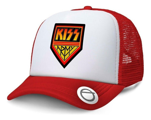 Newcaps Trucker Kiss Army Rock Band Cap 1