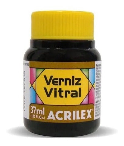 Acrilex Glass Varnish 37 Ml All Colors 48