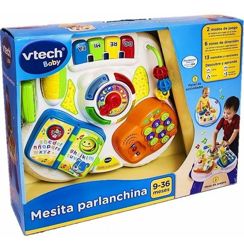 Mesita Didactica Juego Juguete Interactivo Para Bebe 2en1 7