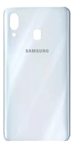 Sam's Tapa Trasera Compatible Samsung A30 A305 Colores Logo 2