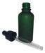 Frasco Vidrio Verde Esmerilado 30ml Con Cuenta Gota Packx30 0