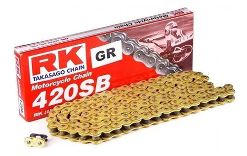 RK Cadena 420 X 126L Standard Gold 0