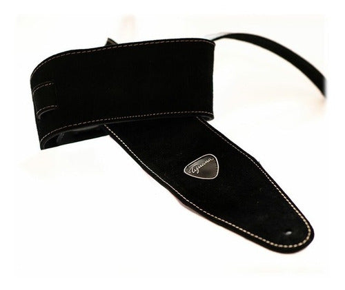 Padded Suede Shoulder Guitar Strap by Corona 0