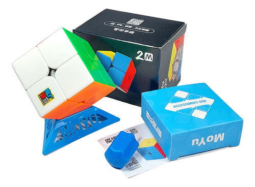 Moyu Meilong 2x2 Magnetico Cube 0