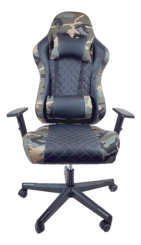 DIMM Ergonomic Camouflage Gamer Chair 0