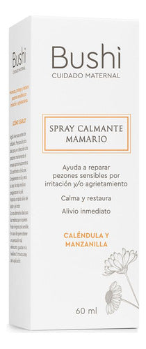 Bushi Calming Breast Spray with Calendula and Chamomile 1