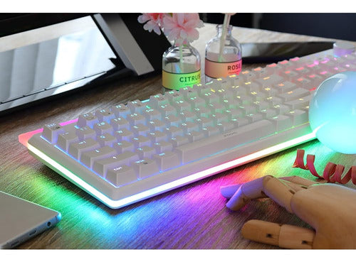 I-rocks K71m Rgb Teclado Mecánico Para Juegos Con Perilla De 3