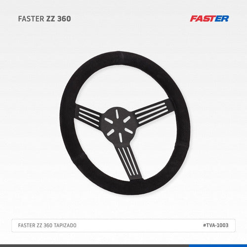 Faster ZZ 360 Upholstered Steering Wheel 1