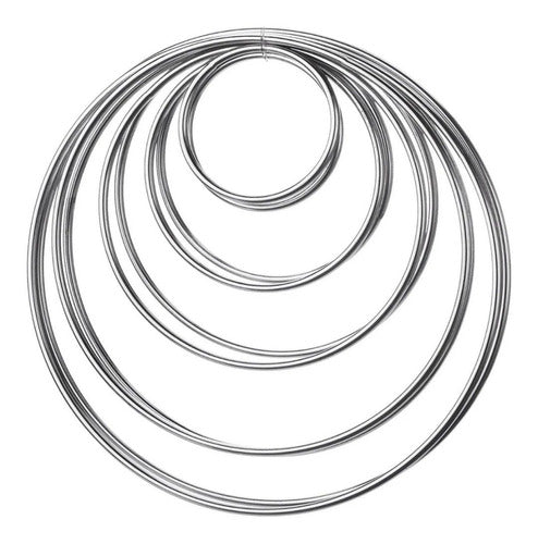 Combo 12 Metal Ring Set 40-100cm Dreamcatcher Mandala 1
