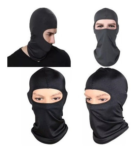 Kit 4 Touca Ninja  Balaclava Motoqueiro Milita Frete Grátis 0