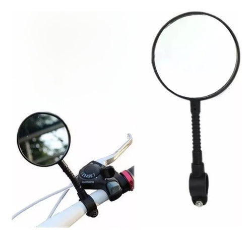 Flexible Bicycle Mirror with Universal Mount 1
