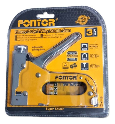 Fontor Industrial Stapler 3 In 1 With Hooks 1