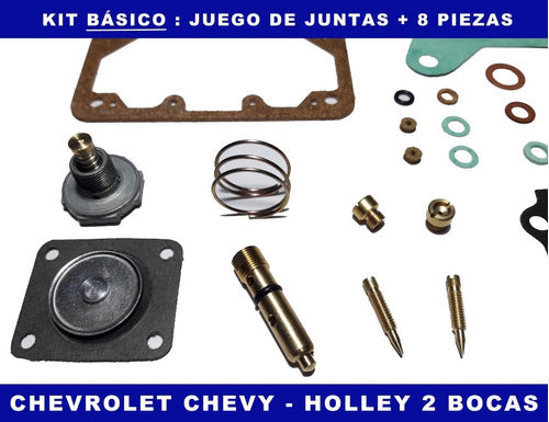 Chevrolet Chevy 250 Serie 2 Holley 2-Barrel Carburetor Kit 1