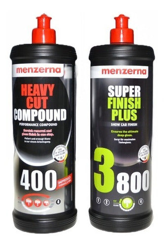 Menzerna Kit De Pulido 400 Heavy Cut 1L + 3800 Super Finish 1L 0