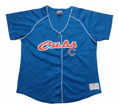 Casaca Chicago Cubs Mlb Azul Talle L Mujer  Sku U17 0