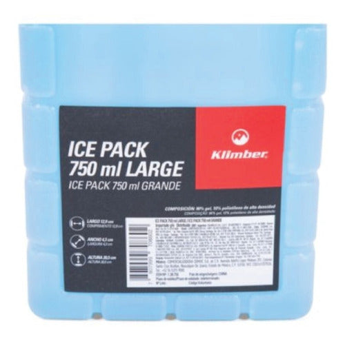 Large 750 Ml Ice Pack by Klimber 1