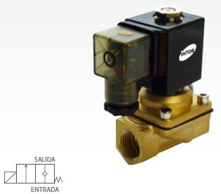 Intor Electro Diaphragm Solenoid Valve. No Minimum Pressure. 3/8 0