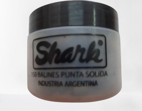 Balines Shark Original Punta Solida Cal 6.35 X 150 Unidades 2