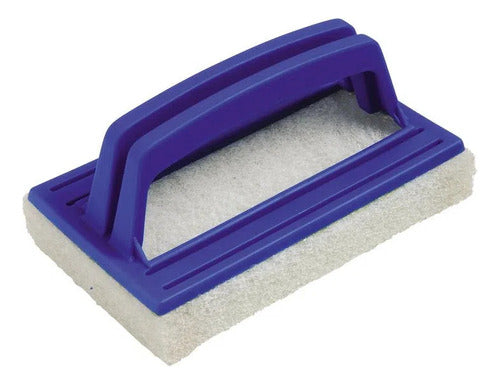 Sponge with Handle for Cleaning Pools in Canvas and PVC 1