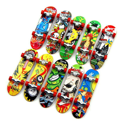 MEM-TEC Mini Skate Patineta De Mano X 5 Finger Board Tabla Dedos 0