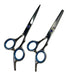Barbershop Hairdressing Combo: Scissors + Razor + Cutting Cape, Etc 2