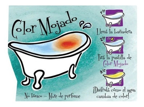 Arrugadedos Color Mojado Pastillas Que Colorean El Agua 2