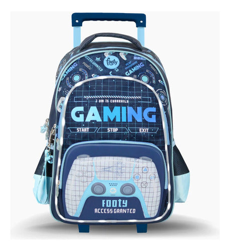 Footy Joystick Gaming Backpack with LED Lights 3