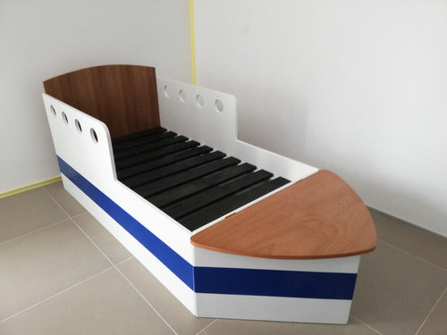 Generic Boat Bed with Storage 0