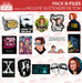 APUM Pack Stickers Vinilo X-Files Expedientes X 1