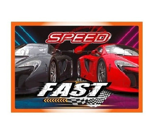 Puzzle Rompecabezas Inkdrop Speed Fast 54 Piezas- Lanus 0