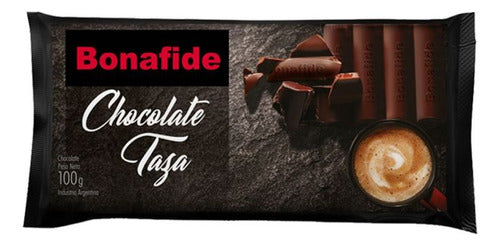 Bonafide Chocolate Para Taza Al 60% 100gr X 6 Unidades 0