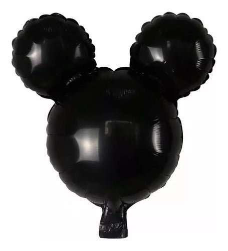 4 Globos Silueta Cabeza Mickey 0