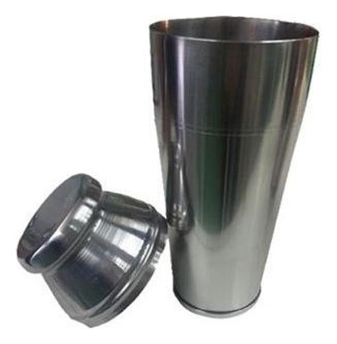 Unfiltered 750ml Stainless Steel Cocktail Shaker by Bahia 1