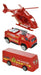 Weiye Fire Station Bus Truck Helicopter 21 Pieces 1