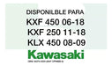 NGK Bujia Kawasaki KXF 450 250 KLX 450 06 18 CPR8EB-9 1