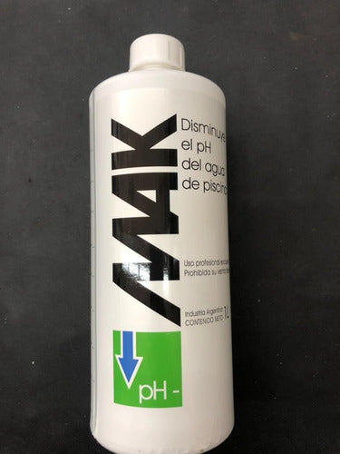 MAK pH Minus for Pool - 1L Bottle 1