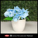 Benabi Artificial Plant with Plastic Pot - Hydrangeas Decoration 3