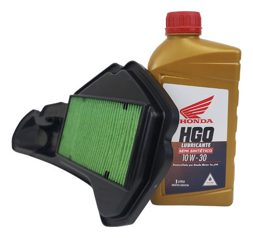 Kit Air and Oil Filter Original HGO Semisynthetic for PCX 150 19-22 0