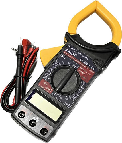 Digital Clamp Meter with Buzzer 1000A Protective Case 0