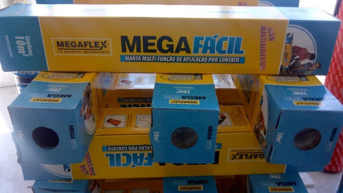 Membrana Autoadhesiva Megaflex 10x1 Mts. Megafacil Asfaltica 3