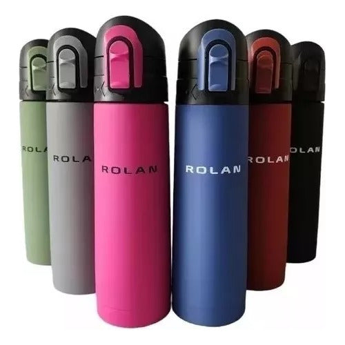Rolan 500ml Sport Thermal Bottle - Stainless Steel Vacuum Flask 10