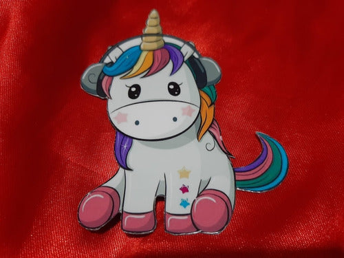 La Colmena De Los Zanganos Unicorns Pack of Magnets 5