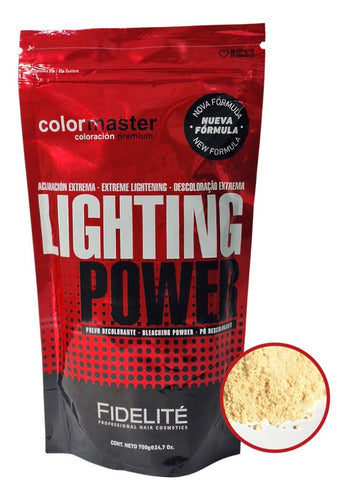 Fidelité Color-Master Lighting Power 700gr + Oxidant Red Blue 20vol 2l 1