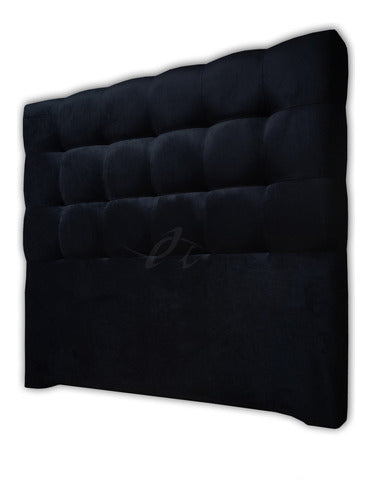 Tufted Upholstered 2 1/2-Plaza Bed Headboard One-k Decco 38