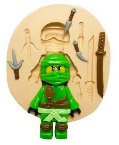 Molde De Silicone Lego Ninjago 0