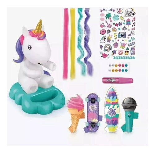 Alitrade Unicorn Lamp for Decorating Stickers Gems Glitter 3